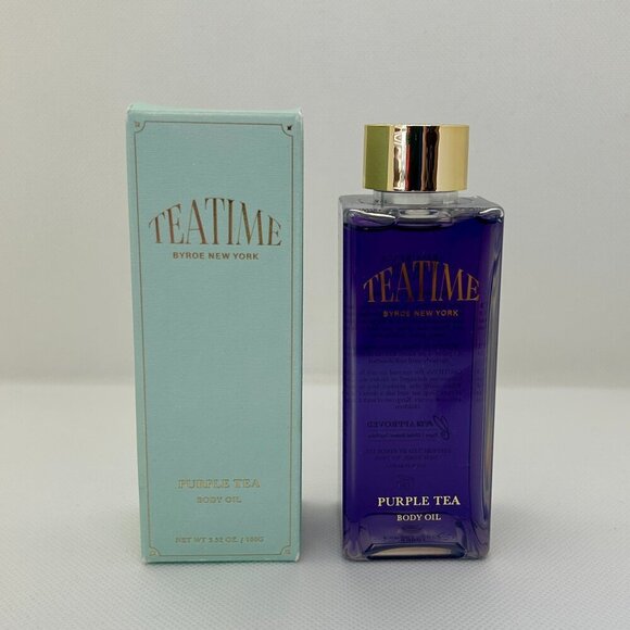 Byroe Teatime Purple Tea Body Oil - Picture 2 of 5